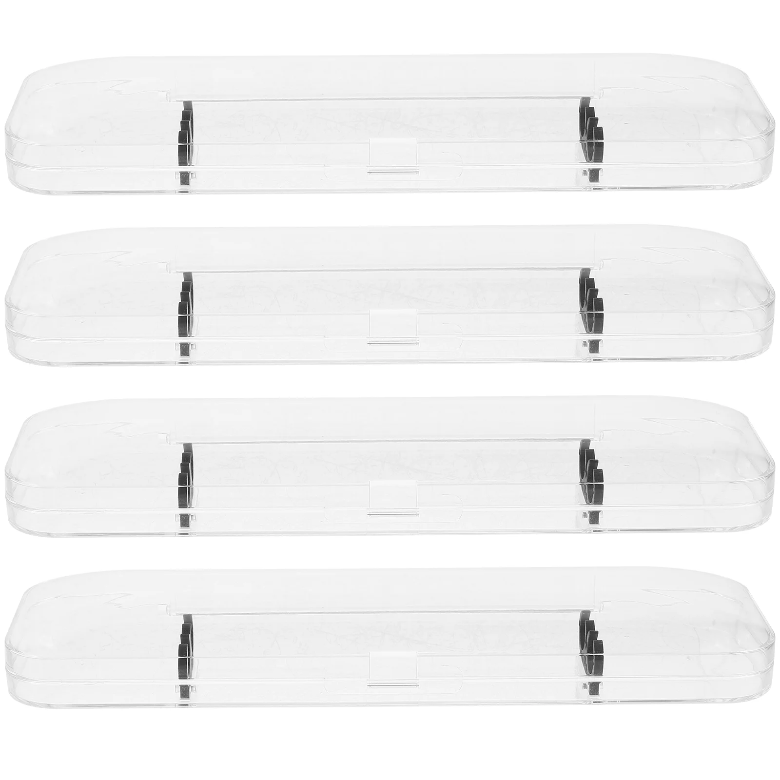 4 Pcs Pen Case Hard Shell Pencil Plastic Reusable Containers Gift Boxes Cases Travel
4 Pcs Pen Case Hard Shell Pencil Plastic Reusable Containers Gift Boxes Cases Travel