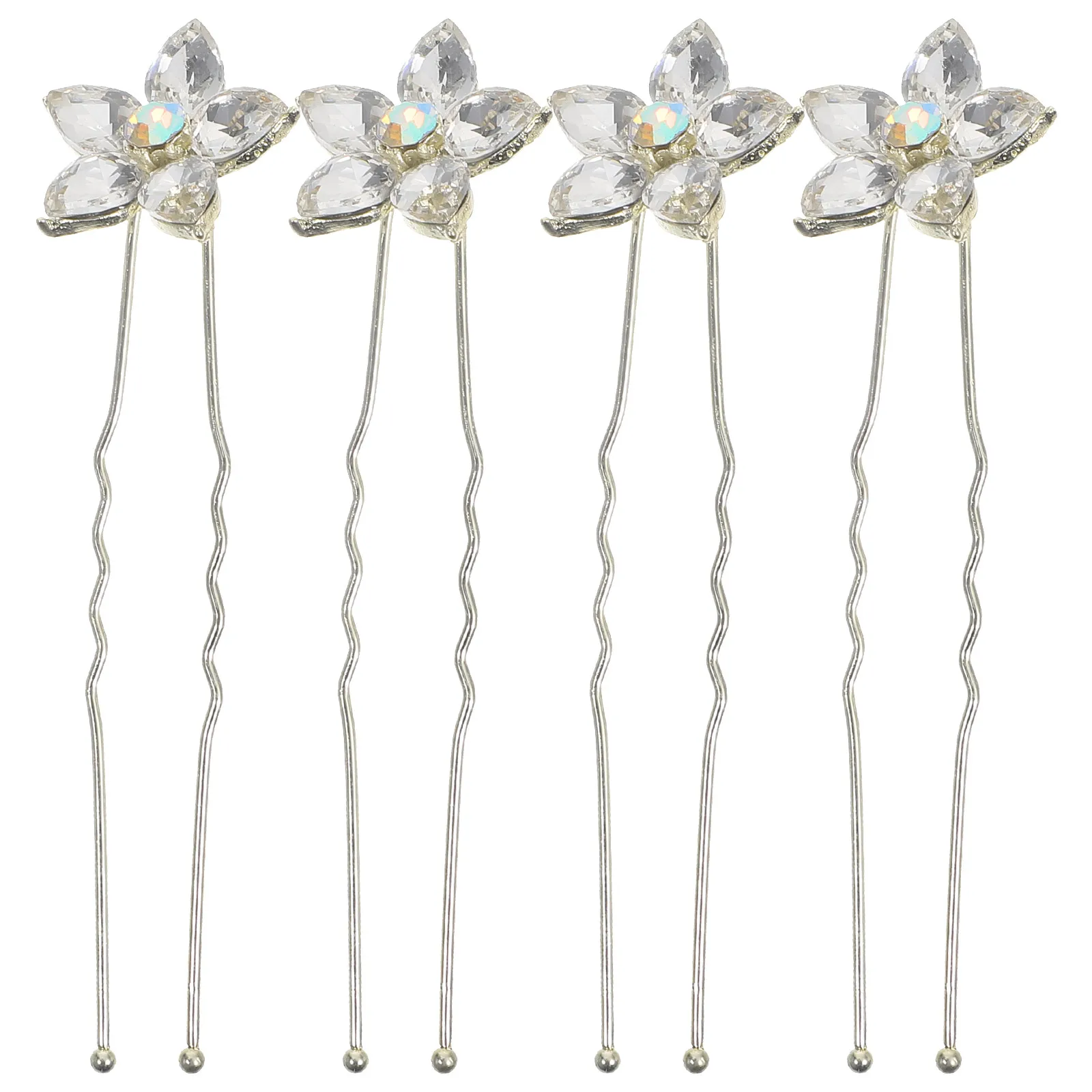 4Pcs Rhinestone Hairpin Elegant WeddingHairAccessoriesBridalZincAlloyUpdoHairstylesGlamorousLookHairForksDecorationsForWomen
4Pcs Rhinestone Hairpin Elegant WeddingHairAccessoriesBridalZincAlloyUpdoHairstylesGlamorousLookHairForksDecorationsForWomen