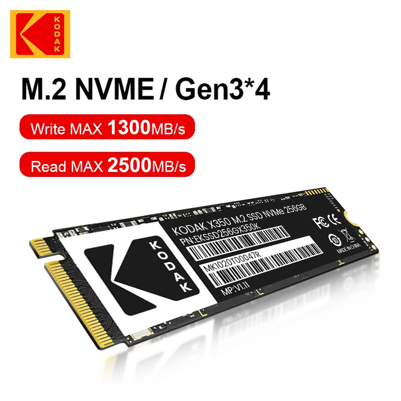SSD-накопитель KODAK, Внутренний твердотельный накопитель 1 ТБ 512 ГБ M.2 2280 PCIe3.0x 4 Nvme M2 Gen3, жесткий диск для компьютера, ноутбука, PS5, мини-ПК
SSD-накопитель KODAK, Внутренний твердотельный накопитель 1 ТБ 512 ГБ M.2 2280 PCIe3.0x 4 Nvme M2 Gen3, жесткий диск для компьютера, ноутбука, PS5, мини-ПК