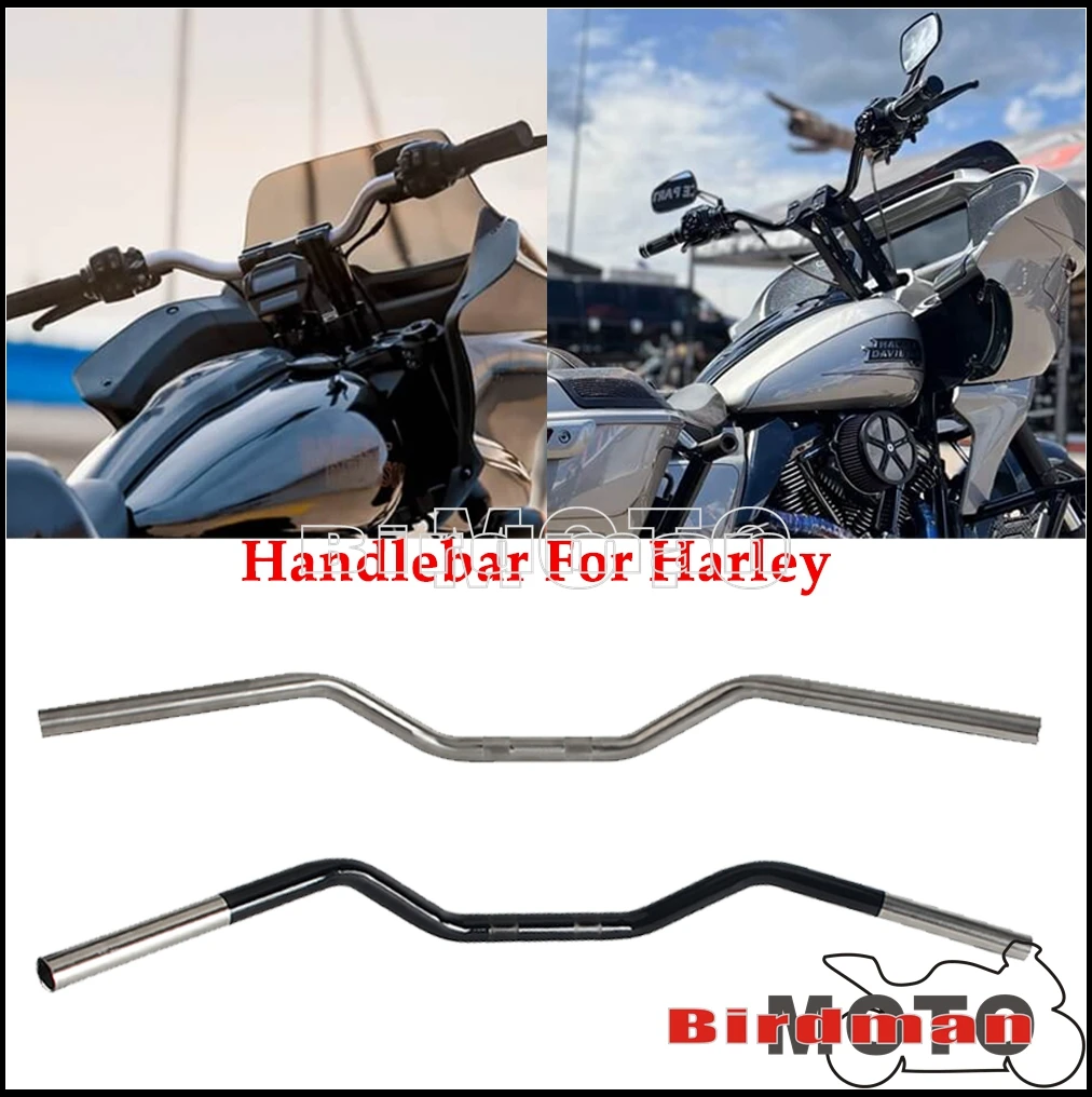 Motorcycle Riser Handlebar 25MM Handle Bar Drag Bars For Harley Touring Road Street Glide ST CVO 121 FLTRX RR 131 FLHX 2023-2025
Motorcycle Riser Handlebar 25MM Handle Bar Drag Bars For Harley Touring Road Street Glide ST CVO 121 FLTRX RR 131 FLHX 2023-2025