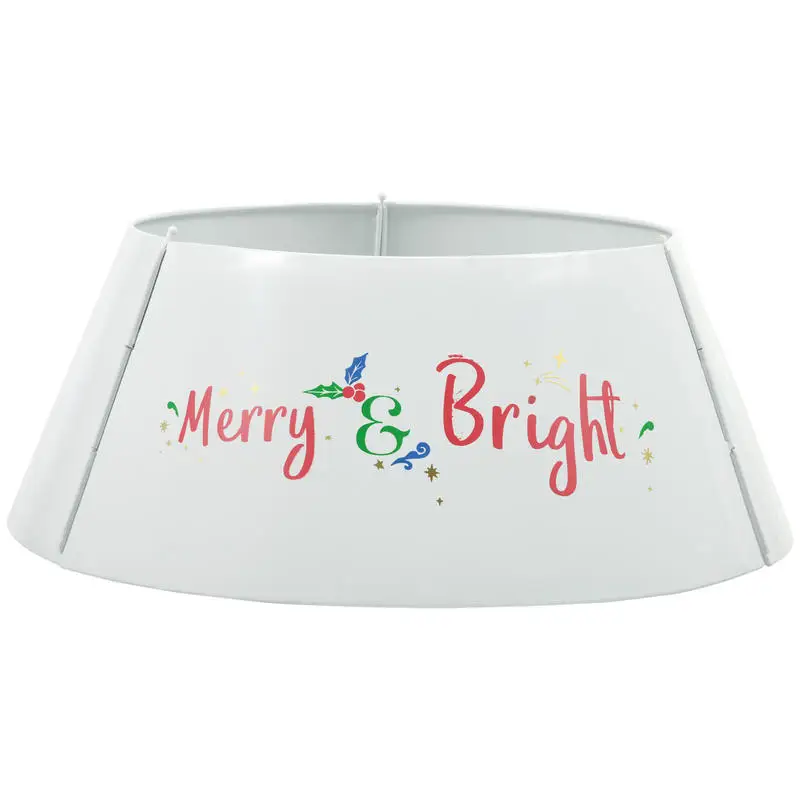 Christmas Tree Collar, Steel Tree Ring Skirt, Home Xmas Decoration for Christmas Tree, 26" x 26" x 11", Cream White
Christmas Tree Collar, Steel Tree Ring Skirt, Home Xmas Decoration for Christmas Tree, 26" x 26" x 11", Cream White