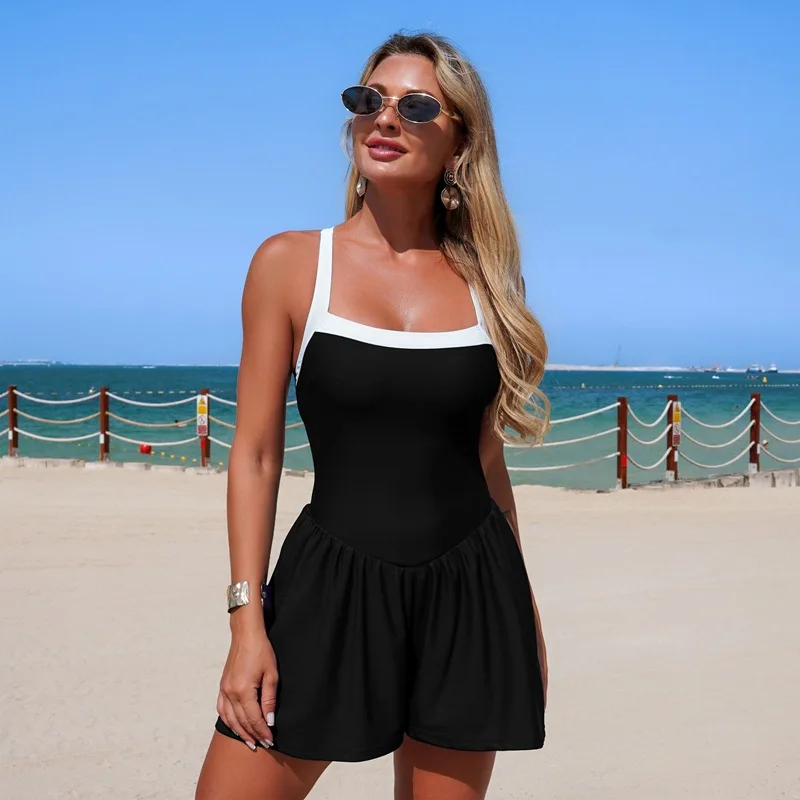 2026 Retro One-Piece Swimsuit for Women Conservative Design Swimming Water Sport Nylon Fabric with Chest Pad No Steel Support
2026 Retro One-Piece Swimsuit for Women Conservative Design Swimming Water Sport Nylon Fabric with Chest Pad No Steel Support