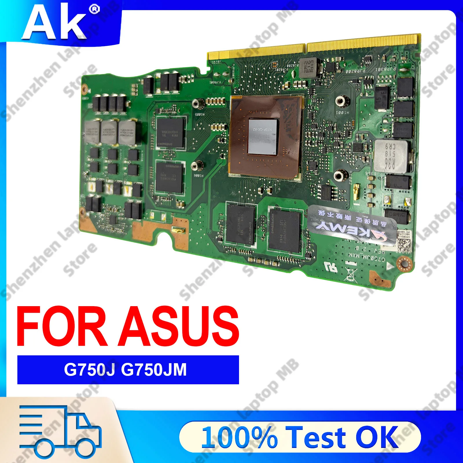 G750J For ASUS ROG G750JW G750J G750JZ G750JY G750JX G750JM G750JH Laptop Motherboard Graphics card board tests OK fast ship stk
G750J For ASUS ROG G750JW G750J G750JZ G750JY G750JX G750JM G750JH Laptop Motherboard Graphics card board tests OK fast ship stk