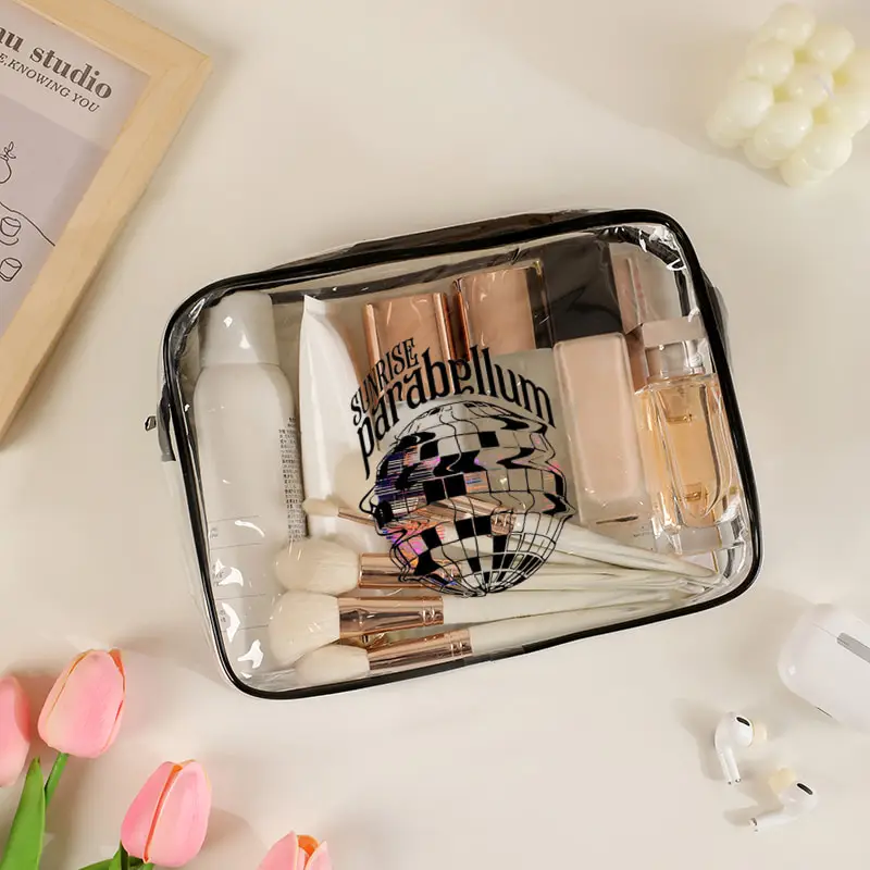 Pvc Transparent Travel Storage Bag with Zipper Maximalist Disco Elysium Cosmetics Toiletries Fan Gift Makeup Bags Fashion Women
Pvc Transparent Travel Storage Bag with Zipper Maximalist Disco Elysium Cosmetics Toiletries Fan Gift Makeup Bags Fashion Women