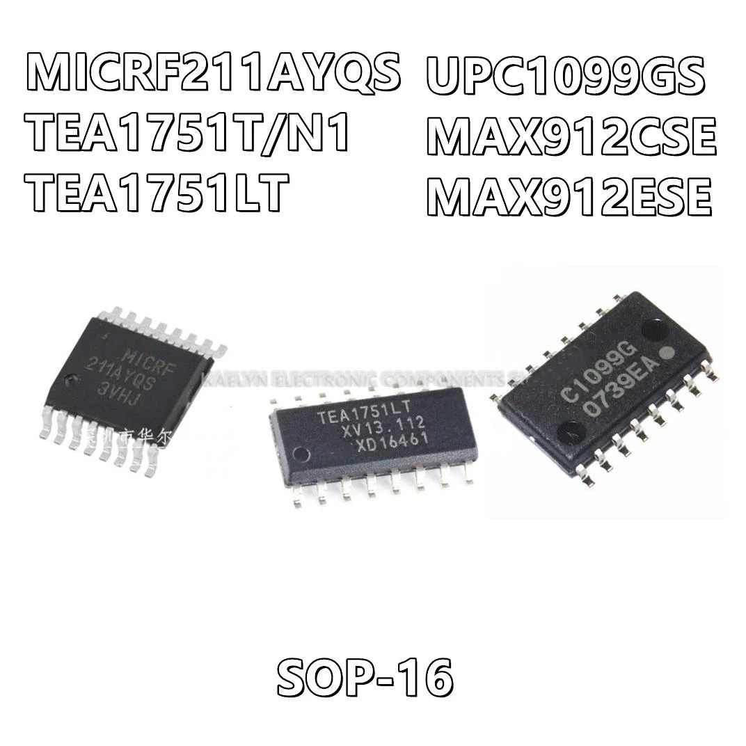 10 шт./лот 211AYQS MICRF211AYQS MICRF211 TEA1751 TEA1751T/N1 TEA1751LT UPC1099GS C1099G MAX912 MAX912CSE MAX912ESE
10 шт./лот 211AYQS MICRF211AYQS MICRF211 TEA1751 TEA1751T/N1 TEA1751LT UPC1099GS C1099G MAX912 MAX912CSE MAX912ESE