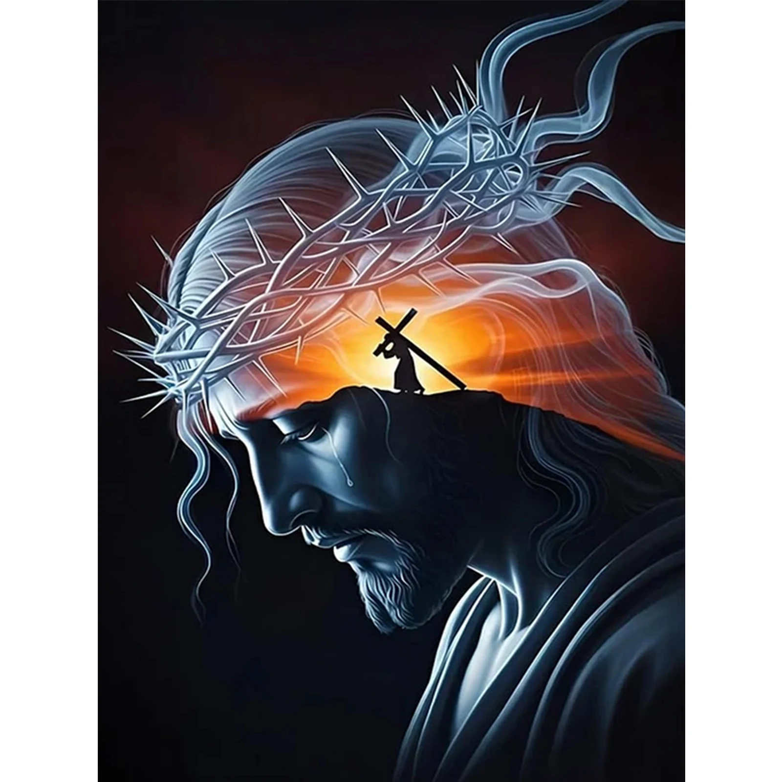Religion Jesus Full DIY 5D Round Drill Gem Art Diamond Painting Kits for Adults Home Decor Diamond Painting Gem Art 30x40cm
Religion Jesus Full DIY 5D Round Drill Gem Art Diamond Painting Kits for Adults Home Decor Diamond Painting Gem Art 30x40cm