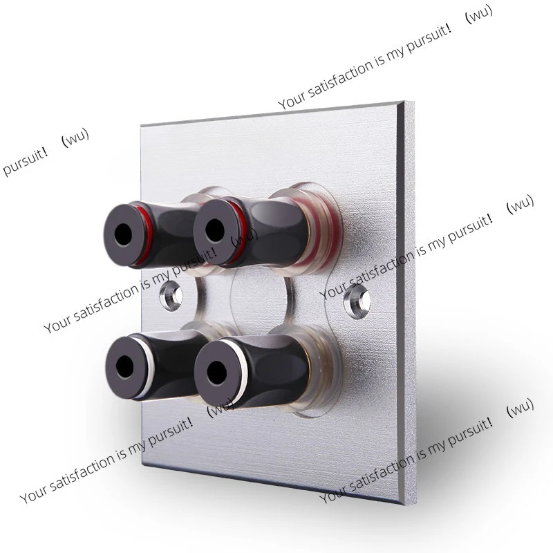 Aluminum Alloy Pure Copper Gold Plated Terminal Cup Banana Jack Socket Binding Post Speaker Box Plug Connector Red + Black
Aluminum Alloy Pure Copper Gold Plated Terminal Cup Banana Jack Socket Binding Post Speaker Box Plug Connector Red + Black
