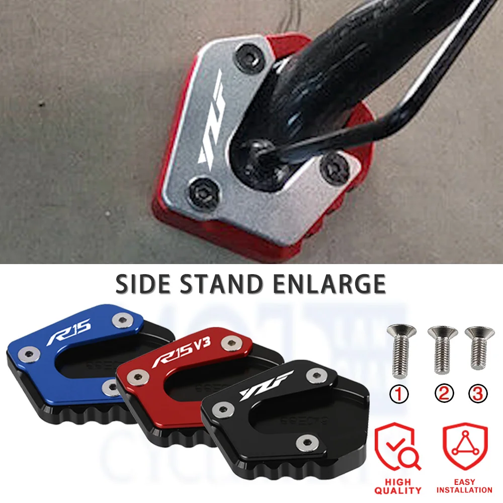 2025 2024 Motorcycle Accessories Side Stand Enlarge For Yamaha YZF R15 V3 YZF R15M V4 2021 2022 2023 Kickstand Extension Support
2025 2024 Motorcycle Accessories Side Stand Enlarge For Yamaha YZF R15 V3 YZF R15M V4 2021 2022 2023 Kickstand Extension Support