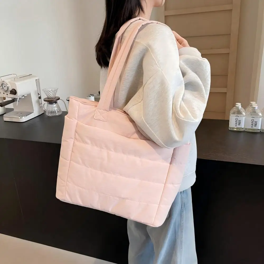 Women's Large Capacity Tote Bag, Light, Fluffy, One-Shoulder Tote Bag, Suitable For Travel, Work, Shopping, Beach, Gym, Pink
Women's Large Capacity Tote Bag, Light, Fluffy, One-Shoulder Tote Bag, Suitable For Travel, Work, Shopping, Beach, Gym, Pink