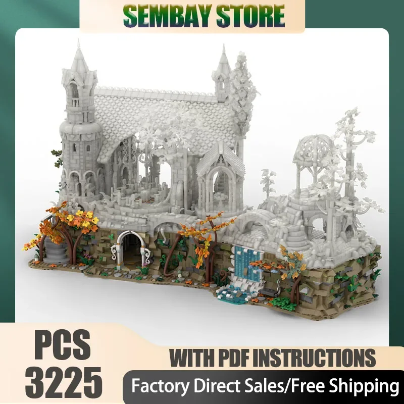 Magic Rings Moc Building Bricks Base for Rivendell with Hall of Ancestors Technology Blocks Christmas DIY Toy Construction Gift
Magic Rings Moc Building Bricks Base for Rivendell with Hall of Ancestors Technology Blocks Christmas DIY Toy Construction Gift