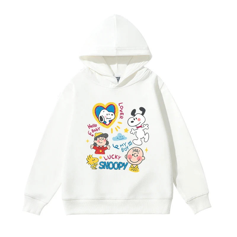 Fall and Winter Creative Cute Snoopy Printed Kids Fleece Hooded Sweatshirt Boys Girls Outdoor Fashion Warm Long Sleeve Top
Fall and Winter Creative Cute Snoopy Printed Kids Fleece Hooded Sweatshirt Boys Girls Outdoor Fashion Warm Long Sleeve Top