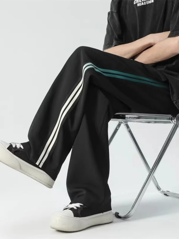 Мужские летние брюки из ледяного шелка: тонкие, свободные, прямые, широкие штанины, повседневные, модные, свободного кроя, для летней носки
Мужские летние брюки из ледяного шелка: тонкие, свободные, прямые, широкие штанины, повседневные, модные, свободного кроя, для летней носки