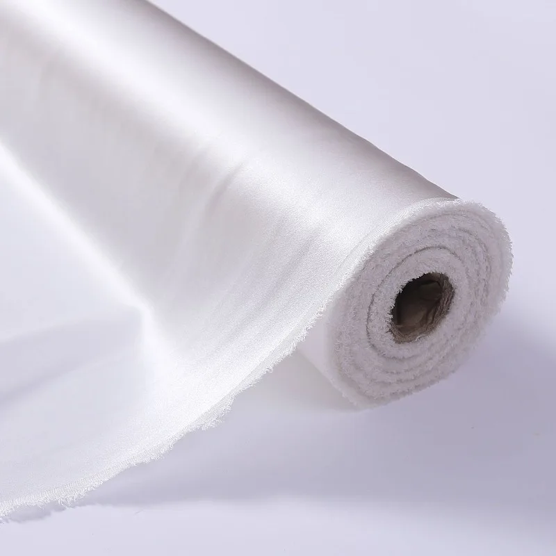 1 Meter 19mm Plain Crepe Satin 114cm Wide Natural Silk Fabric 100% Mulberry Silk Clothing Sewing Cloth Scarf Dress White
1 Meter 19mm Plain Crepe Satin 114cm Wide Natural Silk Fabric 100% Mulberry Silk Clothing Sewing Cloth Scarf Dress White