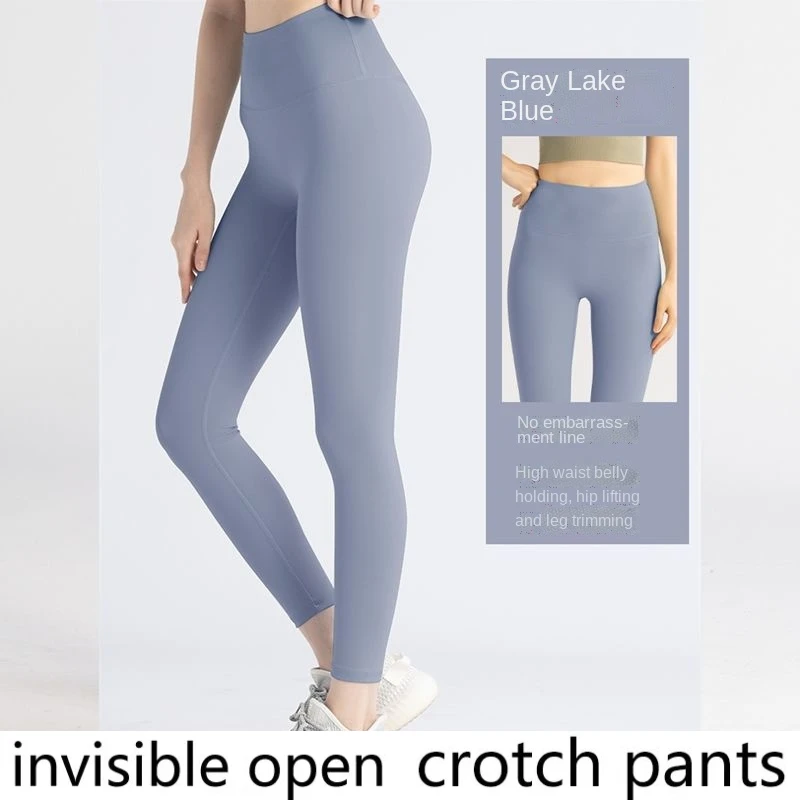 Open-Crotch Pants Yoga Pants Women's High Waist Hip Lift Peach Hip Summer Fitness Pant Belt Double-Headed Invisible Zipper
Open-Crotch Pants Yoga Pants Women's High Waist Hip Lift Peach Hip Summer Fitness Pant Belt Double-Headed Invisible Zipper