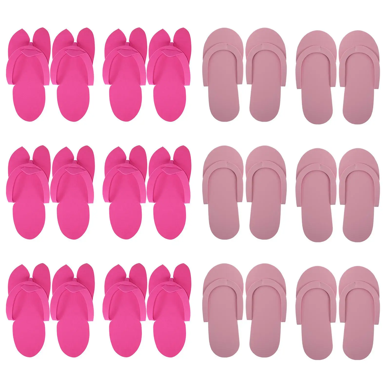 12 Pairs Disposable Slippers EVA Material Lightweight Slippers Hotel Party Family Visitor Use Footwear
12 Pairs Disposable Slippers EVA Material Lightweight Slippers Hotel Party Family Visitor Use Footwear