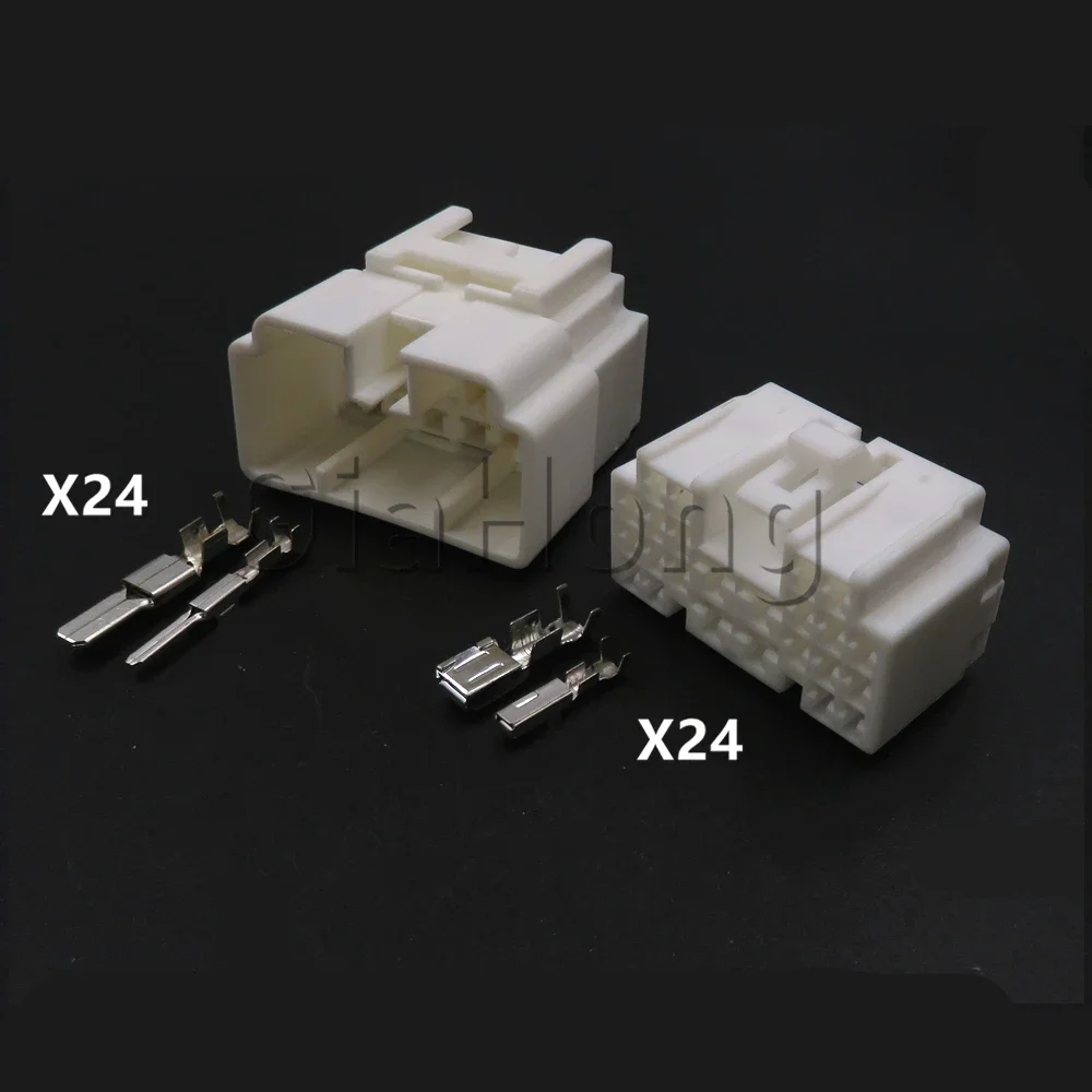 1 Set 24 Ways Car Electric Wire Connector Auto Male Female Plug 7282-1248 AC Assembly Auto Composite Socket 7283-1248
1 Set 24 Ways Car Electric Wire Connector Auto Male Female Plug 7282-1248 AC Assembly Auto Composite Socket 7283-1248