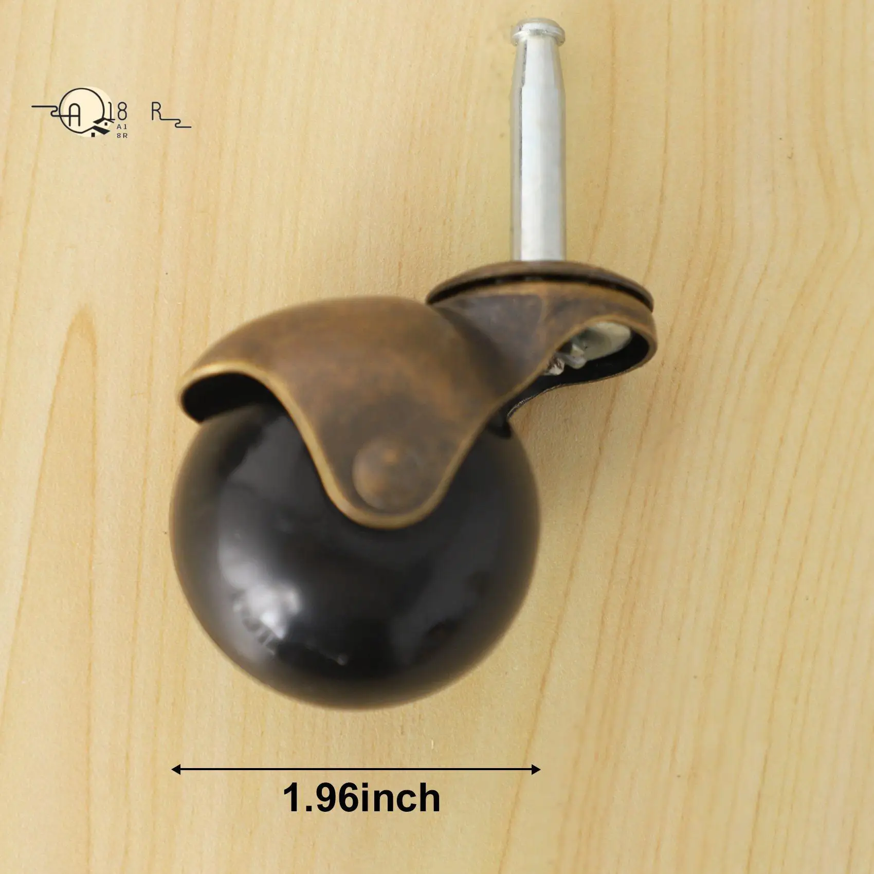 A18R -4 Pack 2 Inch Ball Caster Stem Caster Wheel With Sockets,Vintage Antique Swivel Caster For Furniture,Sofa,Chair,Cabinet
A18R -4 Pack 2 Inch Ball Caster Stem Caster Wheel With Sockets,Vintage Antique Swivel Caster For Furniture,Sofa,Chair,Cabinet