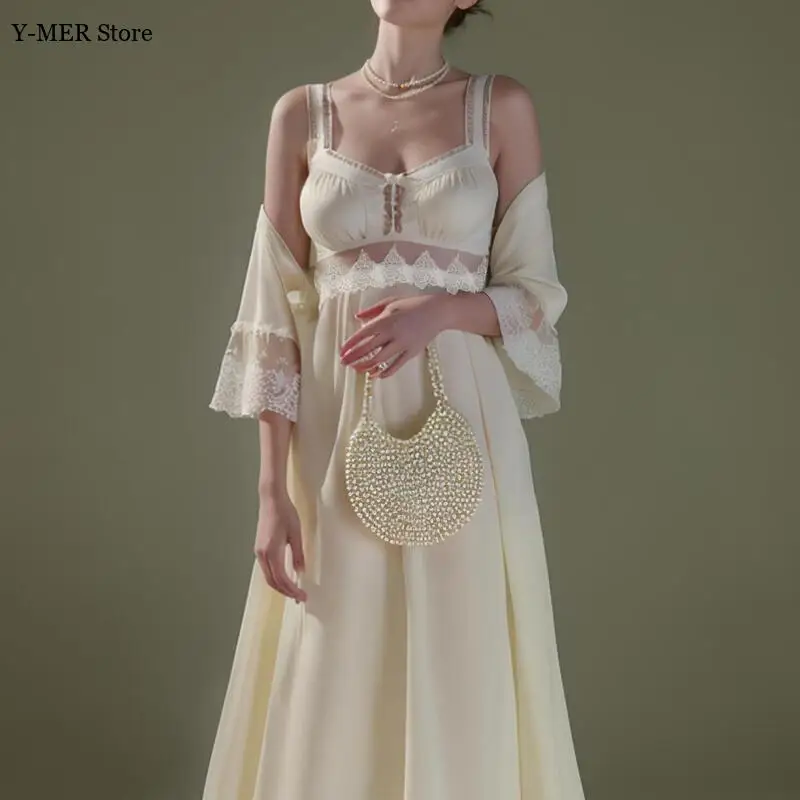 Комплект для сна и отдыха в стиле принцессы: атласное кимоно, ночная сорочка с кружевными вставками, пижамный комплект из 2 предметов, домашняя одежда, кимоно для невесты
Комплект для сна и отдыха в стиле принцессы: атласное кимоно, ночная сорочка с кружевными вставками, пижамный комплект из 2 предметов, домашняя одежда, кимоно для невесты