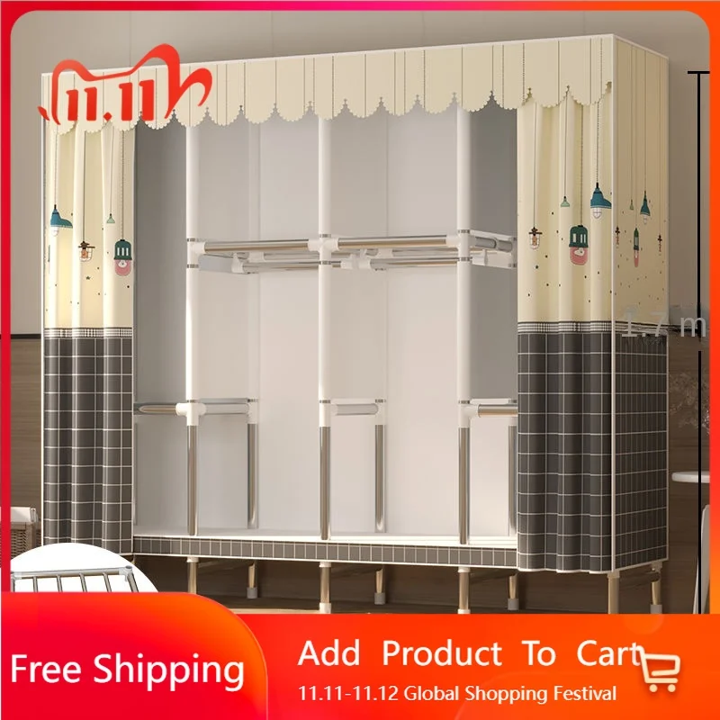 Designer Simple Wardrobe Aesthetic Closet Nordic Furniture For Home Bedroom Storage Rack Wardrobe Bathroom Trendy Furniture
Designer Simple Wardrobe Aesthetic Closet Nordic Furniture For Home Bedroom Storage Rack Wardrobe Bathroom Trendy Furniture