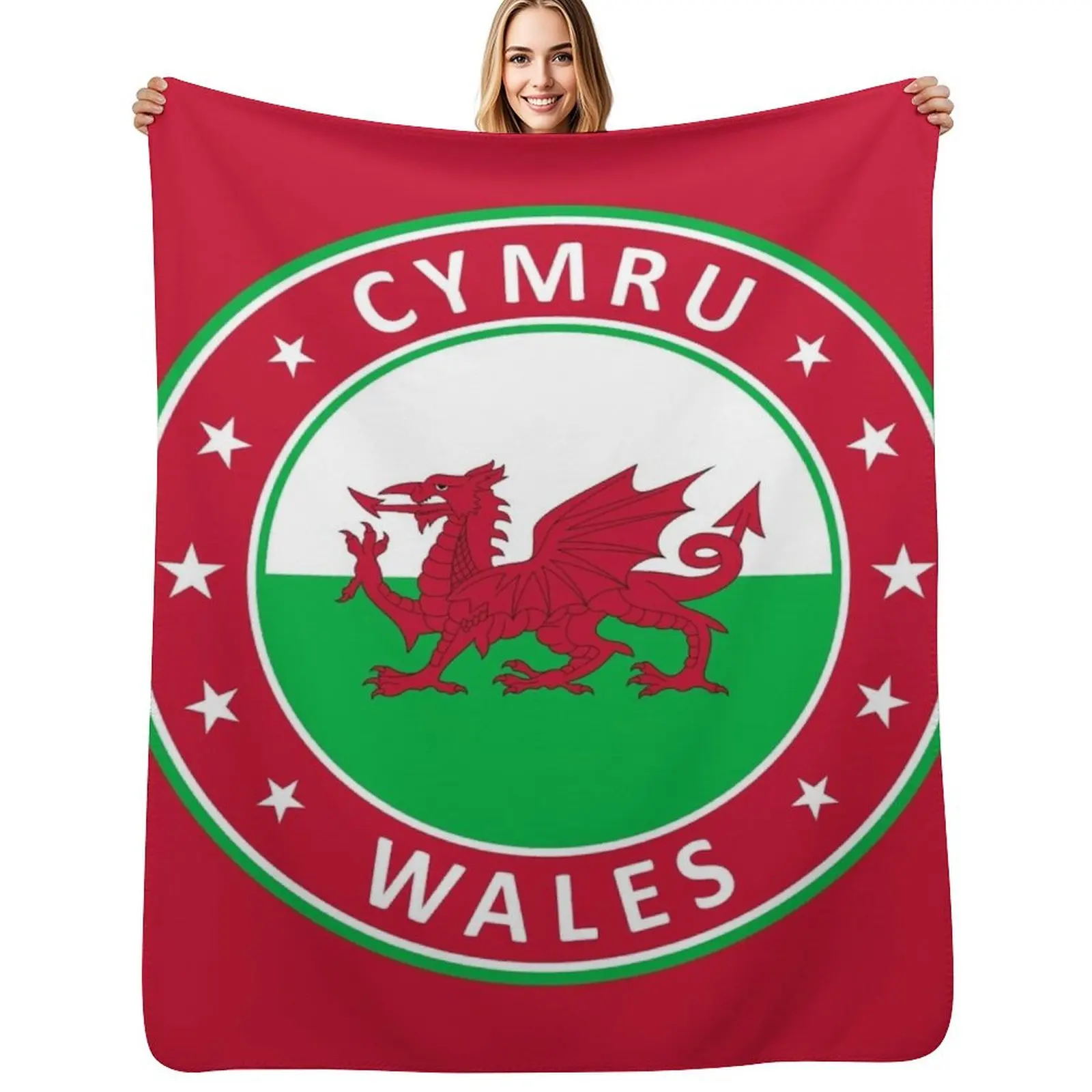 Wales, Cymru Throw Blanket Reusable Durable Soft Blanket for All Seasons
Wales, Cymru Throw Blanket Reusable Durable Soft Blanket for All Seasons