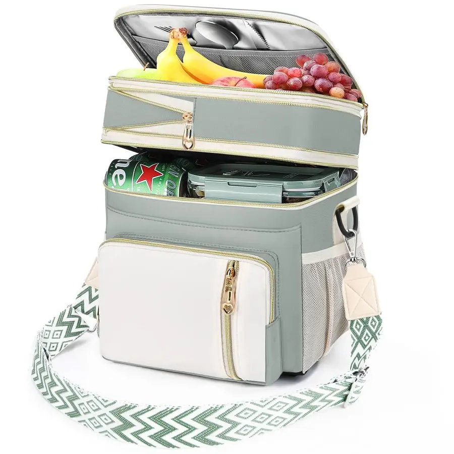 Ланч-бокс amp, сумка для обеда для женщин и мужчин, двухъярусная, большой изолированный ланч-бокс для взрослых, герметичная сумка-холодильник для обеда для работы, пикника
Ланч-бокс amp, сумка для обеда для женщин и мужчин, двухъярусная, большой изолированный ланч-бокс для взрослых, герметичная сумка-холодильник для обеда для работы, пикника