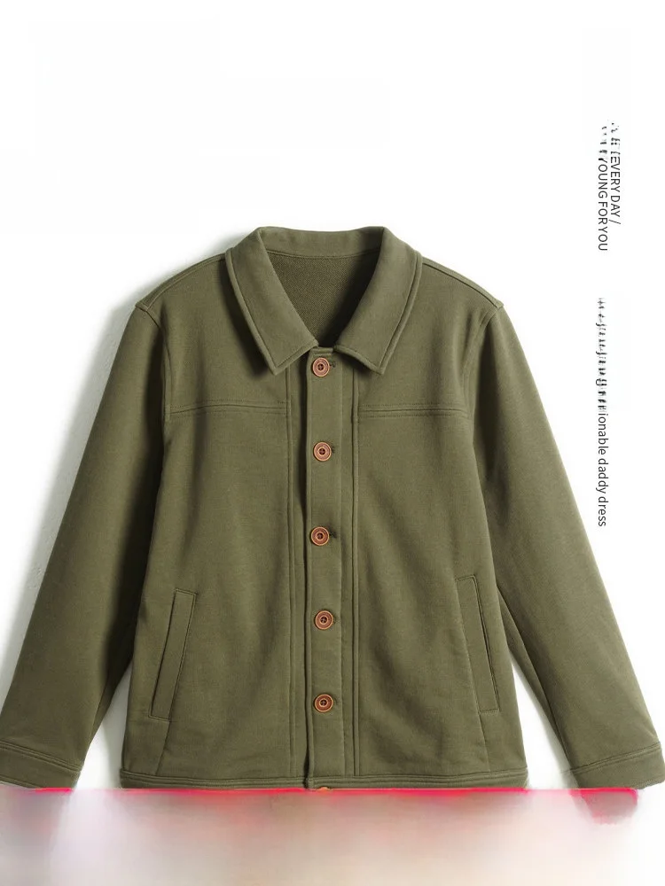 Loose Fit Pure Cotton Spring Autumn Jaet for Men ly andpa Casual Sle Long Sve Breathable Comfortable Outerwear
Loose Fit Pure Cotton Spring Autumn Jaet for Men ly andpa Casual Sle Long Sve Breathable Comfortable Outerwear