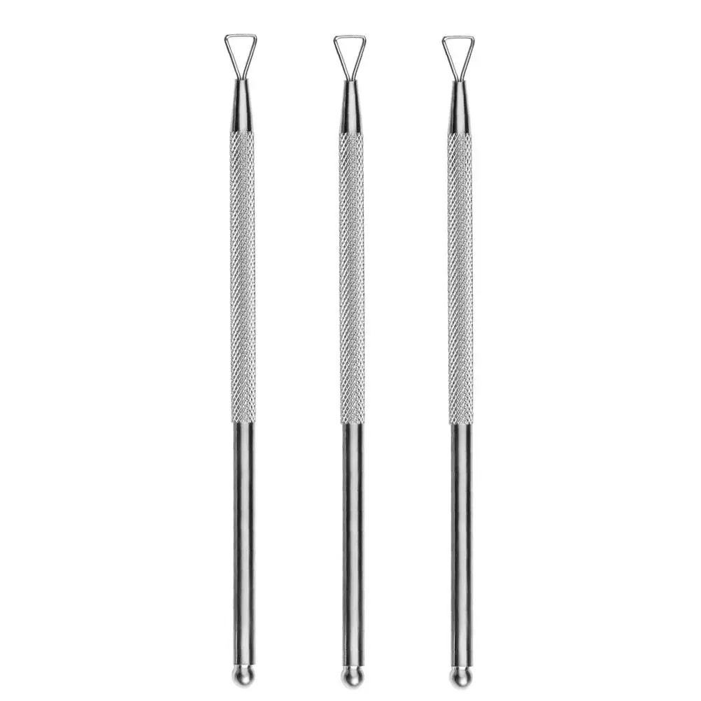 3pcs Stainless Steel Cuticle Pusher Triangle Round Double-side Cuticle Peeler Scraper Nail Polish Remover
3pcs Stainless Steel Cuticle Pusher Triangle Round Double-side Cuticle Peeler Scraper Nail Polish Remover