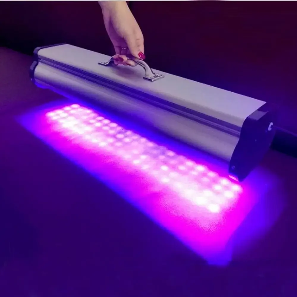 High High 400W 365nm 40LED Crystal Epoxy Invisible UV Inks Glue Curing UV Blacklight Highviolet Lamp
High High 400W 365nm 40LED Crystal Epoxy Invisible UV Inks Glue Curing UV Blacklight Highviolet Lamp