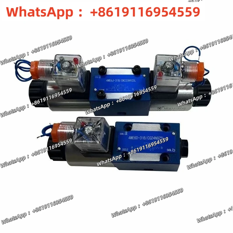 1pc High pressure hydraulic solenoid valve 4WE6D-61B/CG24N9Z5L solenoid directional valve
1pc High pressure hydraulic solenoid valve 4WE6D-61B/CG24N9Z5L solenoid directional valve