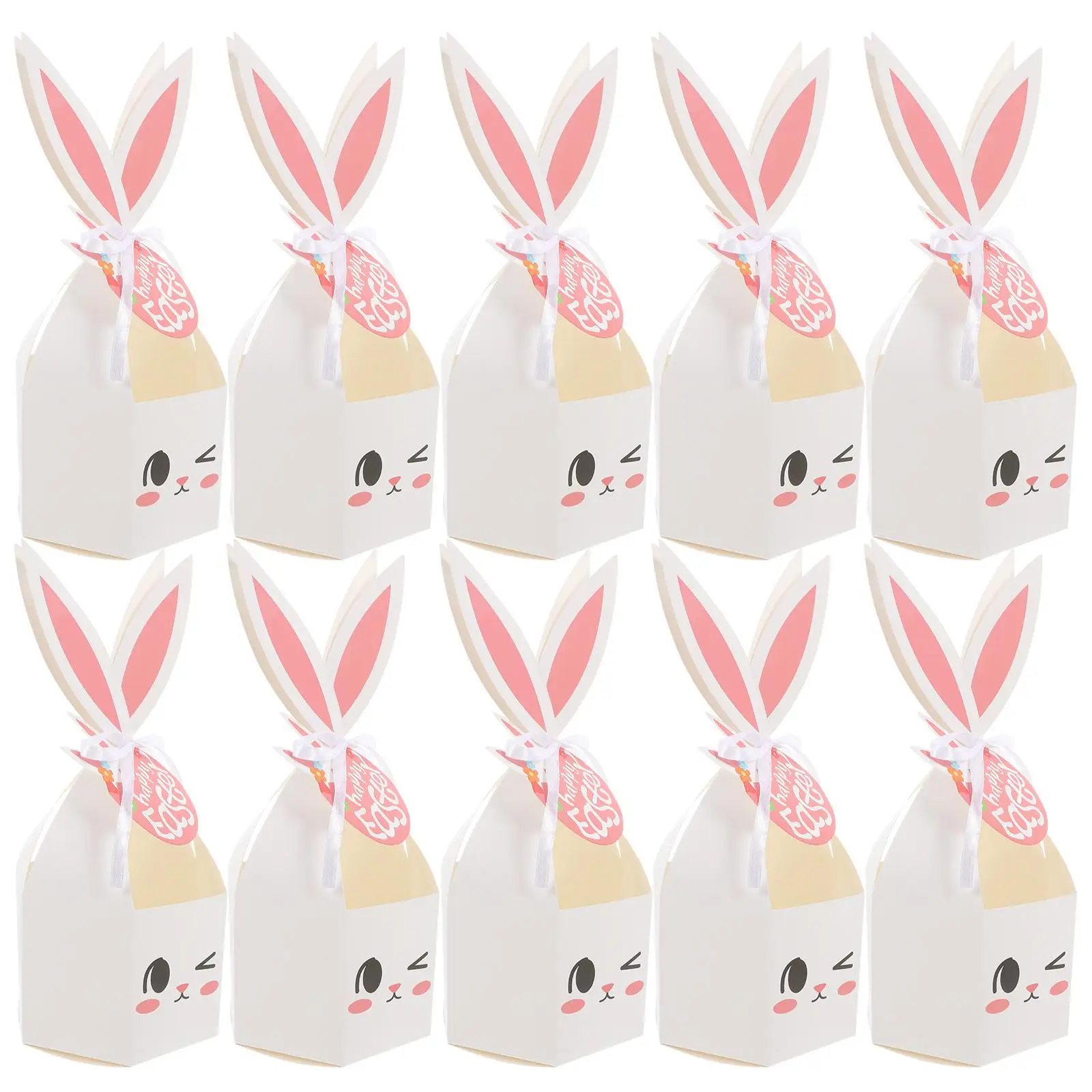 10 Pcs Easter Candy Box Bunny Gift Boxes Packing Wrapping Paper Goodie Rabbit Print
10 Pcs Easter Candy Box Bunny Gift Boxes Packing Wrapping Paper Goodie Rabbit Print