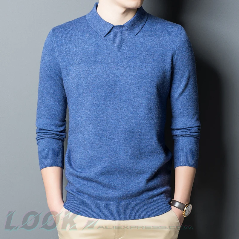 2023 Autumn/Winter New Collection: Men's Solid Color Warm Sweater Slim Fit Knit Cardigan Casual Knit T-shirt Long-sleeved Polo
2023 Autumn/Winter New Collection: Men's Solid Color Warm Sweater Slim Fit Knit Cardigan Casual Knit T-shirt Long-sleeved Polo