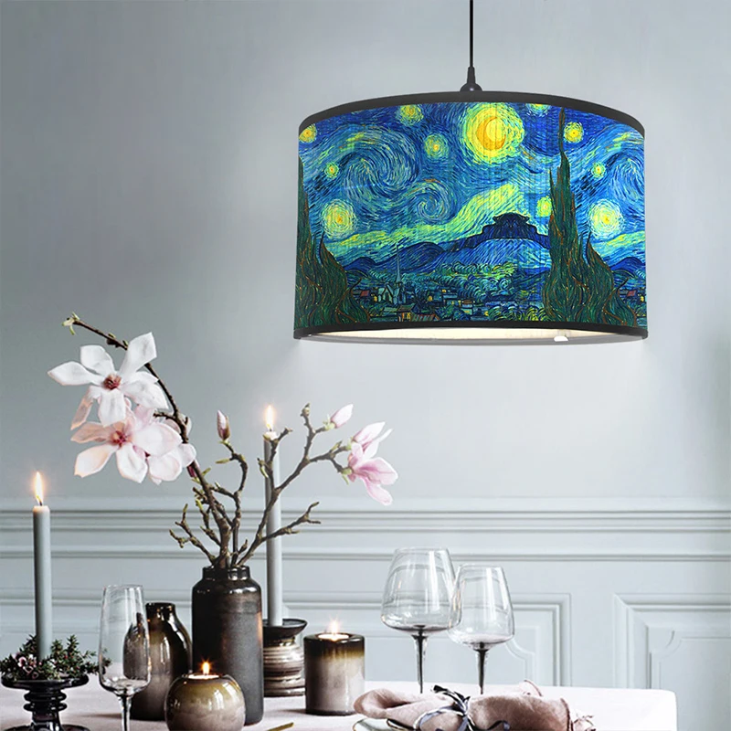 European Style Sunflower Lamp Shade Bamboo Art Light Shade Bar Cafe Chandelier Sunflower Oil Painted Decor Lampshade
European Style Sunflower Lamp Shade Bamboo Art Light Shade Bar Cafe Chandelier Sunflower Oil Painted Decor Lampshade