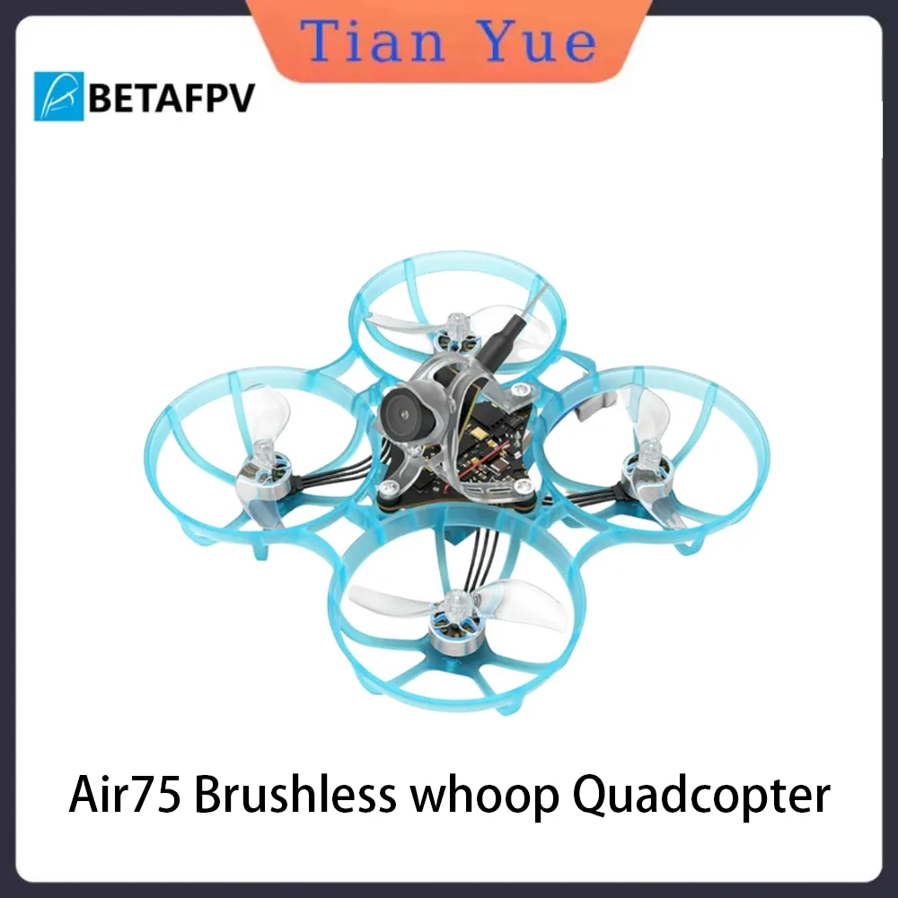 BETAFPV 1S Indoor FPV Whoop - Air75 75mm Brushless, ELRS 2.4G 5IN1 FC, 21g Complete Ready-to-Fly Drone
BETAFPV 1S Indoor FPV Whoop - Air75 75mm Brushless, ELRS 2.4G 5IN1 FC, 21g Complete Ready-to-Fly Drone