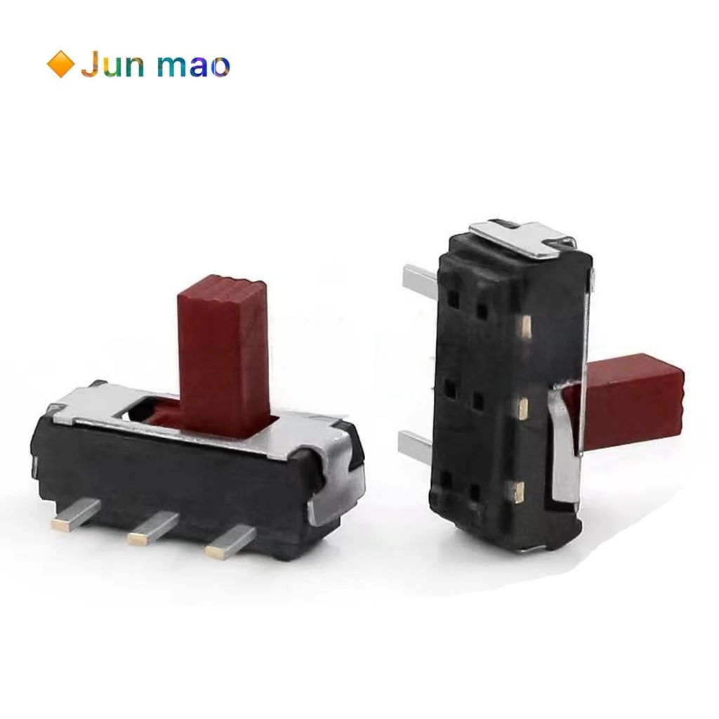10 шт. MSK-12D19HG4 (1P2T) боковой односторонний 3-контактный боковой разъем 2-уровневый мини-маленький тумблер питания с красной ручкой
10 шт. MSK-12D19HG4 (1P2T) боковой односторонний 3-контактный боковой разъем 2-уровневый мини-маленький тумблер питания с красной ручкой