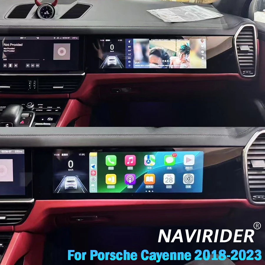 New Car Copilot Carplay Android Screen For Porsche Cayenne 2018-2023 Car GPS Navigation Multimedia Player Radio Media HeadUnit
New Car Copilot Carplay Android Screen For Porsche Cayenne 2018-2023 Car GPS Navigation Multimedia Player Radio Media HeadUnit