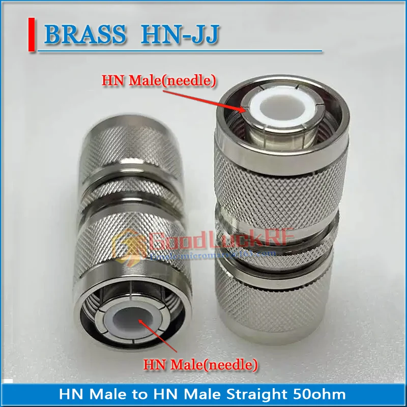 High-quality Dual HN Male to HN Male Plug HN-JJ Jack Straight 50ohm Brass Copper RF Connector Adapters
High-quality Dual HN Male to HN Male Plug HN-JJ Jack Straight 50ohm Brass Copper RF Connector Adapters