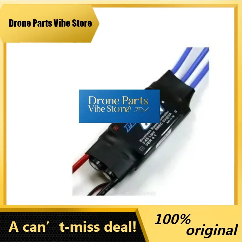 DronePHobbywing FlyFun 60A Brushless ESC Brushless Electrical Speed Controller For RC Helicopters & RC Airplanes Multicopter
DronePHobbywing FlyFun 60A Brushless ESC Brushless Electrical Speed Controller For RC Helicopters & RC Airplanes Multicopter