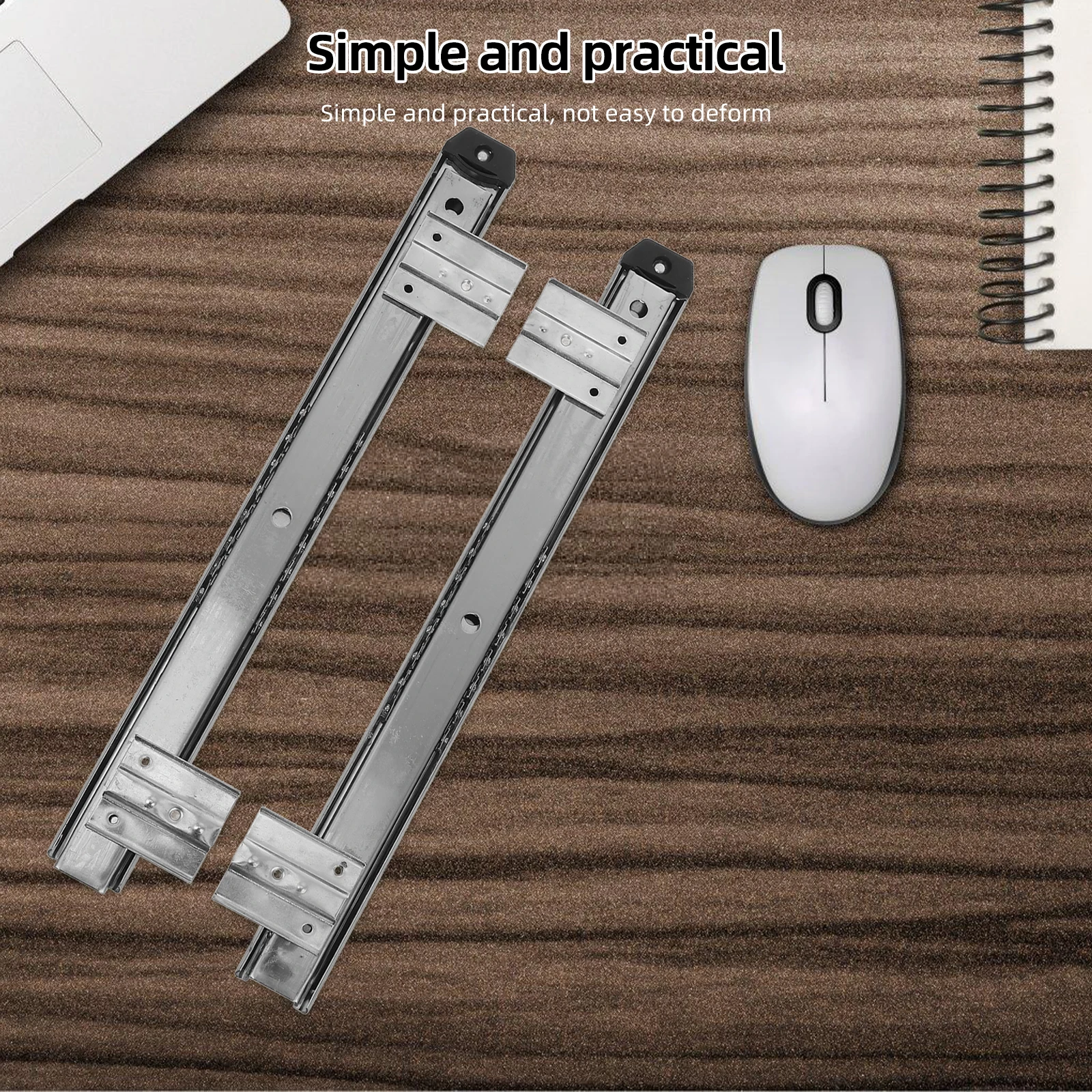 1 Set Keyboard Tray Slide Heavy Duty Drawer Slides Full Extension Keyboard Guide Rail Cold Rolled Steel Smooth Easy Install For
1 Set Keyboard Tray Slide Heavy Duty Drawer Slides Full Extension Keyboard Guide Rail Cold Rolled Steel Smooth Easy Install For