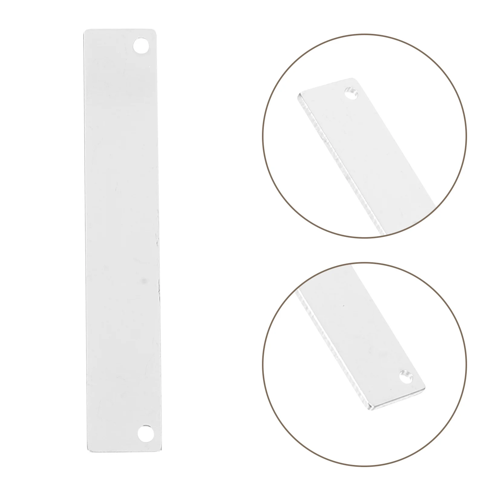 20Pcs Metal Stamping Blanks Rectangle Tags Double Holes DIY Craft Projects 35x6mm Stamping Blanks Charm Pendants
20Pcs Metal Stamping Blanks Rectangle Tags Double Holes DIY Craft Projects 35x6mm Stamping Blanks Charm Pendants
