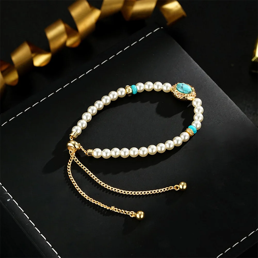 Retro fashion classic fresh water pearl with a blue rhinestone bracelet for women‘s girl party gift jewlry whosale
Retro fashion classic fresh water pearl with a blue rhinestone bracelet for women‘s girl party gift jewlry whosale