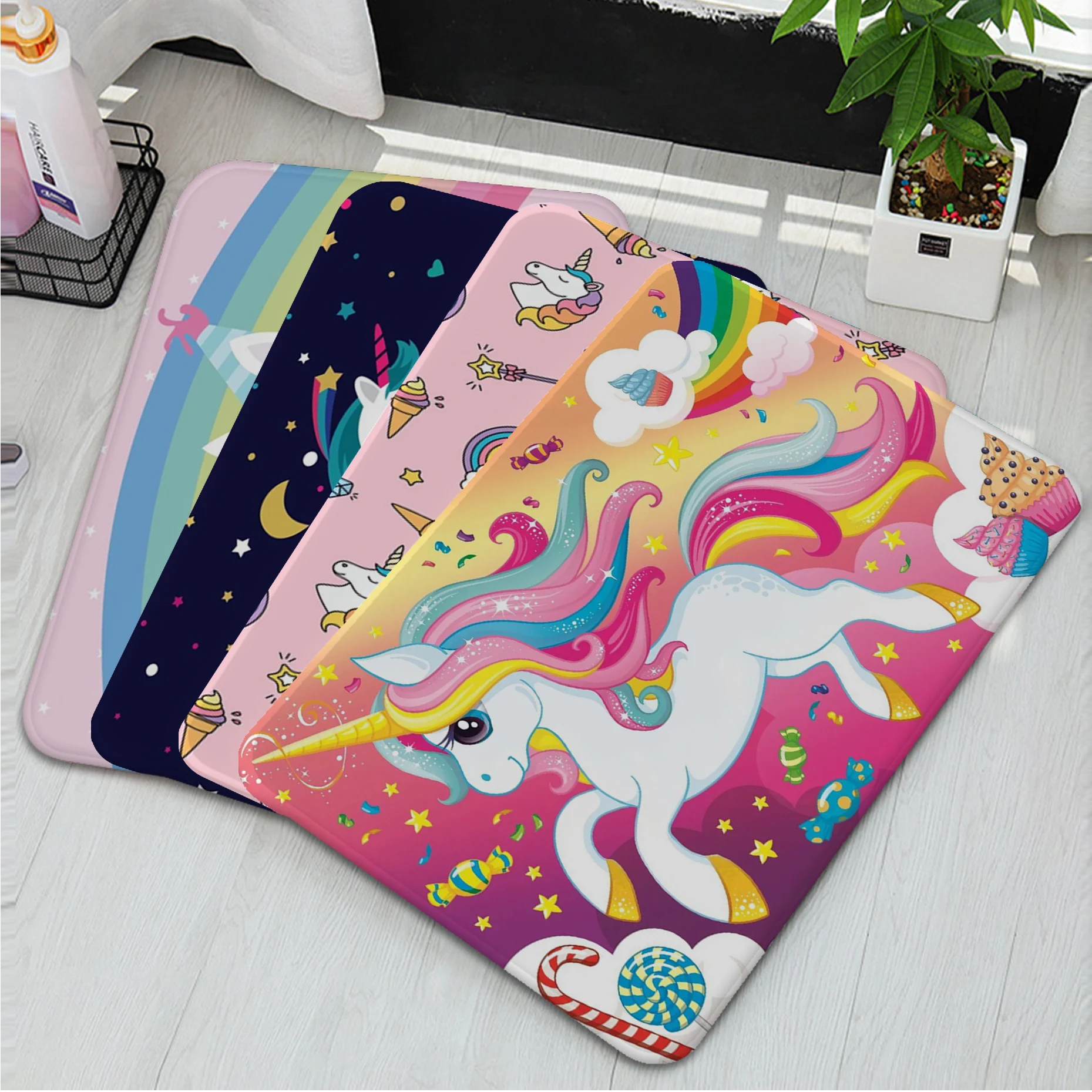 Cartoon Cute Unicorn Floor Mat Floor Mat Rectangle Anti-slip Home Soft Badmat Front Door Indoor Outdoor Mat Welcome Doormat
Cartoon Cute Unicorn Floor Mat Floor Mat Rectangle Anti-slip Home Soft Badmat Front Door Indoor Outdoor Mat Welcome Doormat