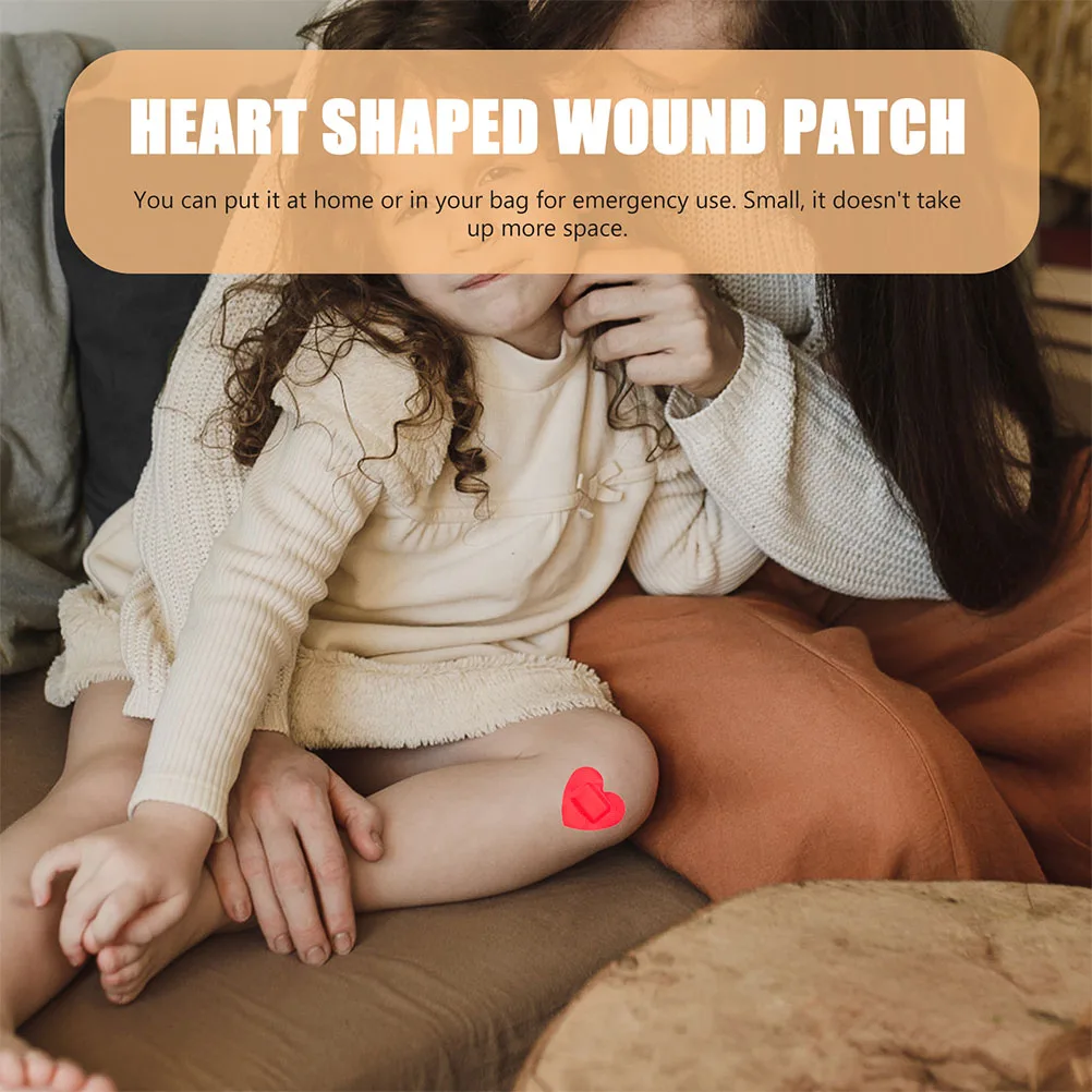 60pcs Heart Shaped Wound Patches Breathable Adhesive Bandages For s Adults Portable Wound Care Protection Bulk Medical 
60pcs Heart Shaped Wound Patches Breathable Adhesive Bandages For s Adults Portable Wound Care Protection Bulk Medical