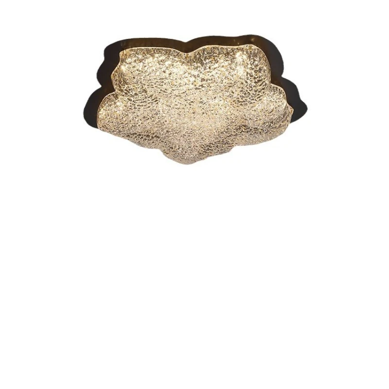 Medieval American full spectrum LED eye protection retro gold foil ceiling light bedroom light
Medieval American full spectrum LED eye protection retro gold foil ceiling light bedroom light
