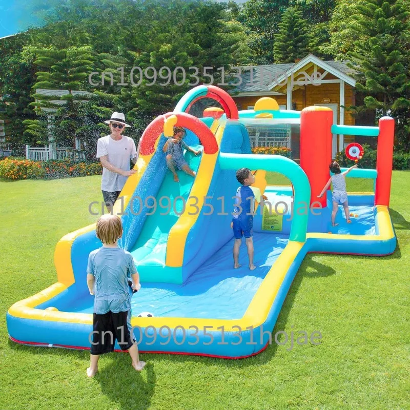 Oxford Cloth Children's Trampoline Inflatable Castle Indoor and Outdoor Trampoline Slide Combination
Oxford Cloth Children's Trampoline Inflatable Castle Indoor and Outdoor Trampoline Slide Combination