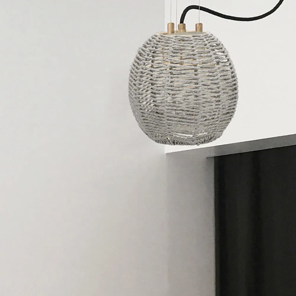 2Pcs Handwoven Pendant Lampshade Rustic Woven Lamp Shade for Kitchen Dining Living Room Cafe Bar Hotel Imitation Jute Rope
2Pcs Handwoven Pendant Lampshade Rustic Woven Lamp Shade for Kitchen Dining Living Room Cafe Bar Hotel Imitation Jute Rope