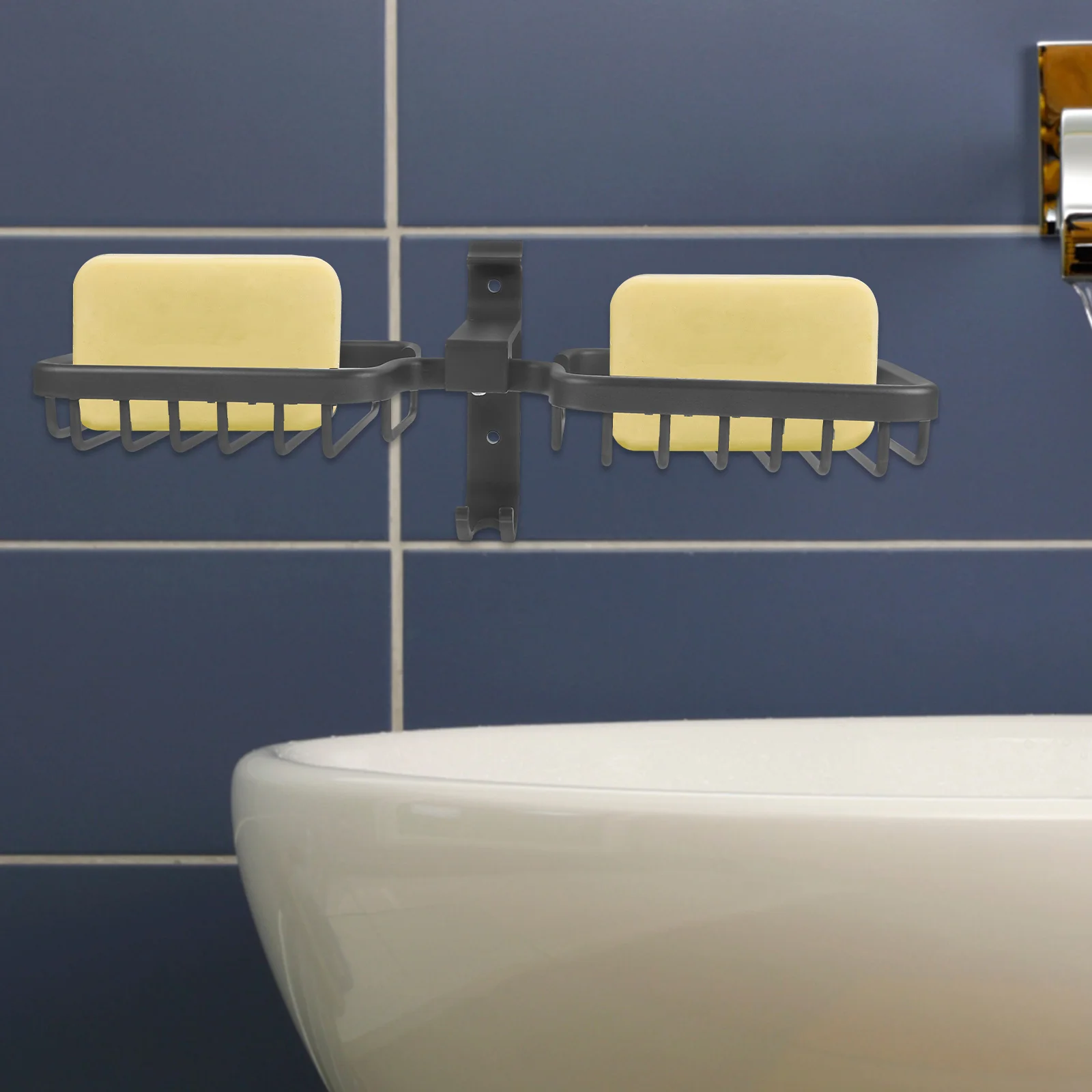 Space Aluminum Bathroom Storage Rack Practical Soap Wall-mounted Drain Stand Shelf Nail Free Glue Creative Holder Bracket
Space Aluminum Bathroom Storage Rack Practical Soap Wall-mounted Drain Stand Shelf Nail Free Glue Creative Holder Bracket