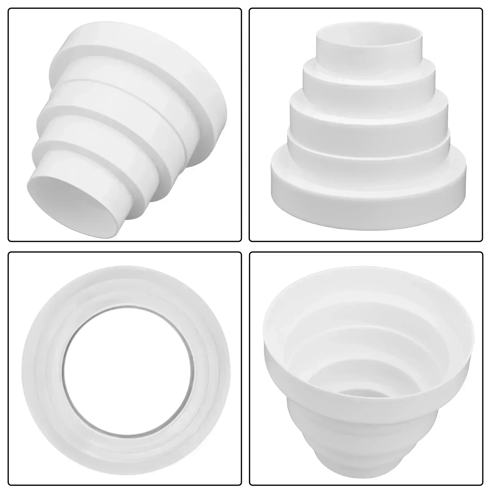 Редуктор воздуховода от 80 мм до 150 мм Редуктор воздушного потока Износостойкий Гладкий переход Простая установка Длительная производительность
Редуктор воздуховода от 80 мм до 150 мм Редуктор воздушного потока Износостойкий Гладкий переход Простая установка Длительная производительность