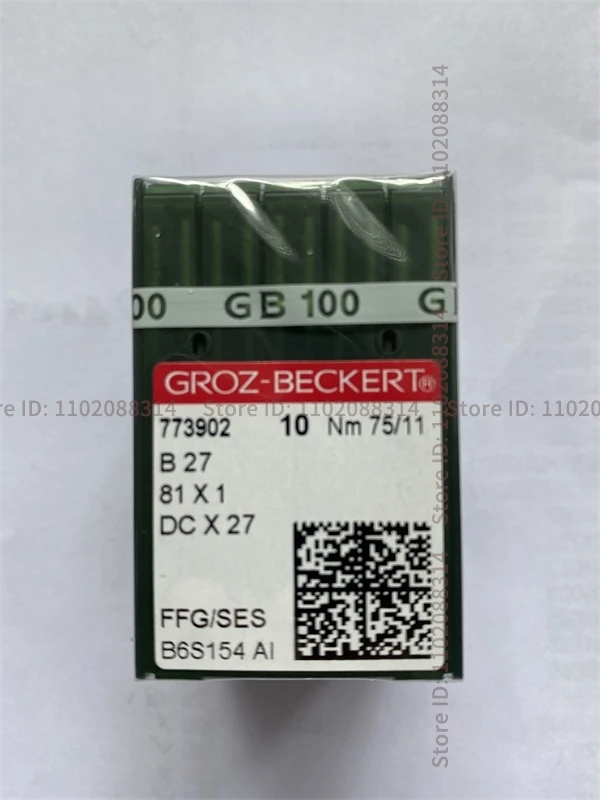 100 шт. DCX27 B27 DC*27 немецкие иглы Groz-Beckert серебряные иглы FFG/SES 7 8 9 10 11 12 14 16 18 промышленный оверлок для шитья
100 шт. DCX27 B27 DC*27 немецкие иглы Groz-Beckert серебряные иглы FFG/SES 7 8 9 10 11 12 14 16 18 промышленный оверлок для шитья