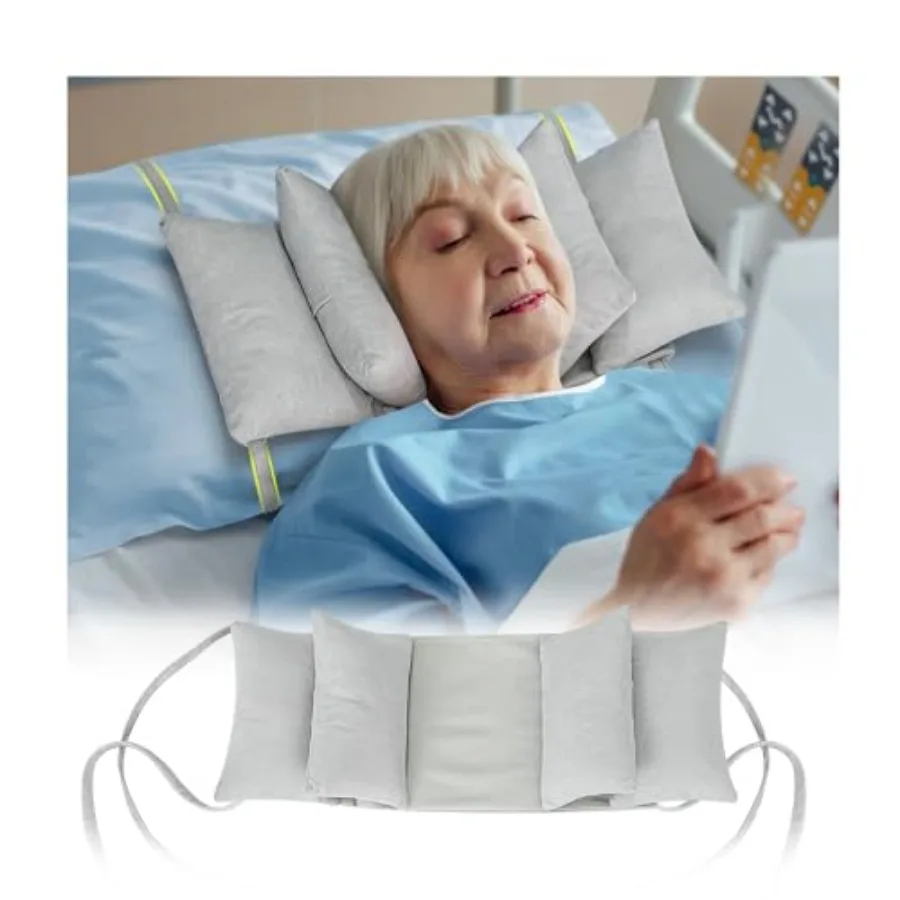 Neck Wedge Stabilizer Pillow for Sleeping to Keep Head Straight While Surgery Head Upright Medical Wedge Positioning Bedridden
Neck Wedge Stabilizer Pillow for Sleeping to Keep Head Straight While Surgery Head Upright Medical Wedge Positioning Bedridden