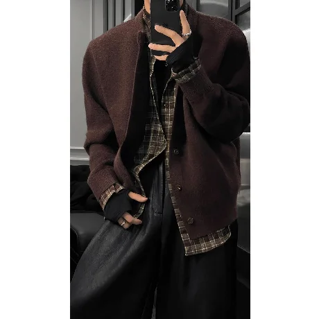 2026 New Men's Knitted Open Cardigan Loose Fit Luxury Sweater Jaet Trendy Splicing Design Casual Sle Autumn Busin Casual
2026 New Men's Knitted Open Cardigan Loose Fit Luxury Sweater Jaet Trendy Splicing Design Casual Sle Autumn Busin Casual